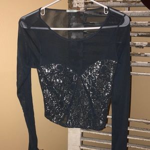 Urban outfitters sheer top